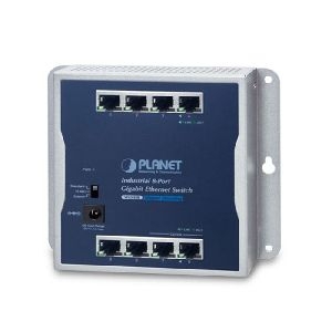 Planet WGS810 Planet Industrial Gigabit Switch WGS810, 8 Port, für Wandmontage