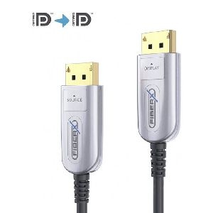 PureLink FX-I260-100 Purelink DisplayPort 2.0 8K AOC Glasfaser-Kabel, DisplayPort St./St., schwarz, 100,0 m