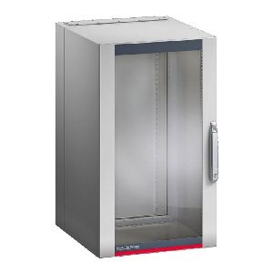 Rittal 2262.160 Rittal 19&quot; Wandgehäuse AX, 3-teilig, 21 HE, 600 x 673 mm, lichtgrau RAL 7035, optimale Zugänglichkeit durch Schwenkteil