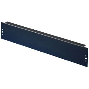 Rittal 7152005 Rittal 7152.005, 19&quot; Blindplatte, 2 HE, Stahlblech, schwarz RAL 9005, VE: 2