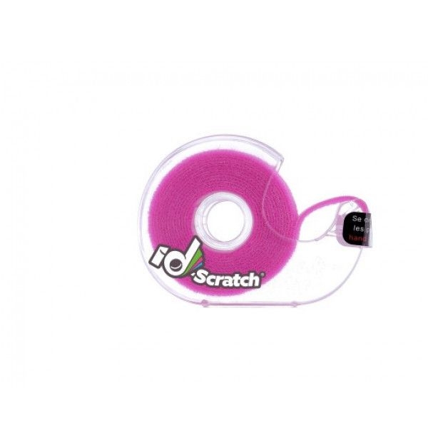Patchsee IDS-VR-BOX-2,0 Patchsee Klettkabelbinder id-scratch, violett, Abroller mit 2,0 m