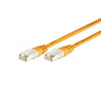 Exertis Connect 234100 Patchkabel Cat. 6, F/UTP, PoE+, orange, 0,5 m