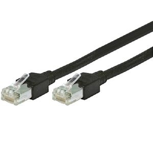 Tecline 71920S Tecline Patchkabel Cat. 5e, S/UTP, hochflexibel, schwar