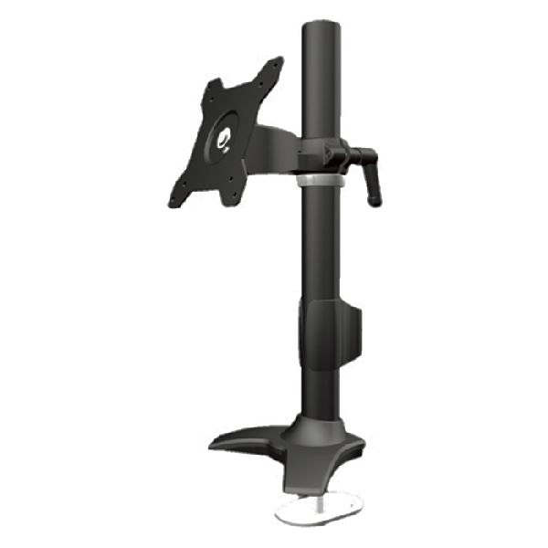 Aavara TI011 Aavara Monitorständer TI011, für Flachbildschirme 38 - 61 cm (15" - 24"), bis 12 kg, Schraubklemme, schwarz