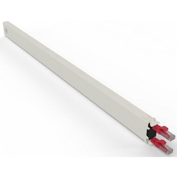 Patchbox CONE30UTPRD patchbox.one/Cassette 30RU (1,8 m), Cat. 6a, U/UTP, PoE++, rot