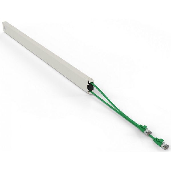 Patchbox CONE46STPGR patchbox.one/Cassette 46RU (2,5 m), Cat. 6a, U/FTP, PoE, grün