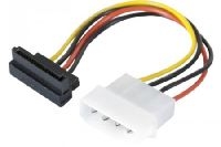 Exertis Connect 147553 SATA Strom-Adapterkabel, Molex auf SATA 4Pin ab