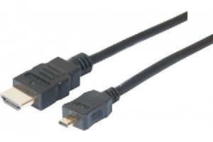 Exertis Connect 128495 HDMI High Speed Kabel, 4K, HDMI St. A/ HDMI Micro St. D, 3,0 m