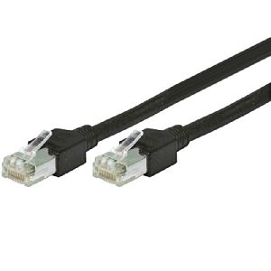 Tecline 71915S Tecline Patchkabel Cat. 5e, S/UTP, hochflexibel, schwarz, 15,0 m