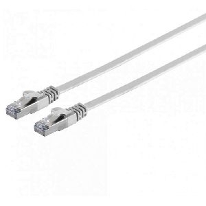 shiverpeaks BS75511-SLW shiverpeaks Flachband Patchkabel Cat. 6A, U/FTP, weiß, 1,0 m