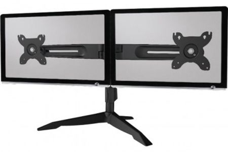 Aavara DS200 Aavara Monitorständer DS200, für 2 Flachbildschirme 38 - 61 cm (15" - 24"), bis je 6 kg, Standfuß, schwarz