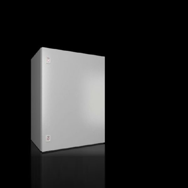 Rittal 7646400 Rittal 19" AX IT Wandgehäuse, 15 HE, 600 x 400 mm, mit 19" Profilschienen, tiefenvariabel, RAL 7035