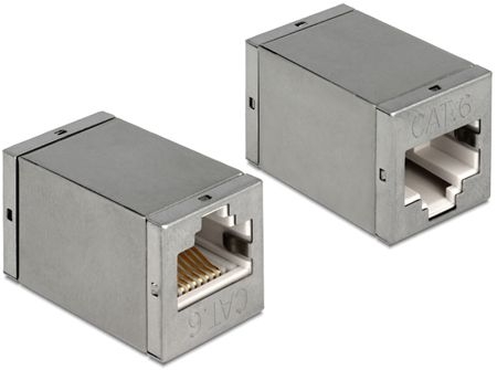 Delock 86250 DeLOCK Adapter RJ45 Buchse / Buchse Cat.6 kompakt