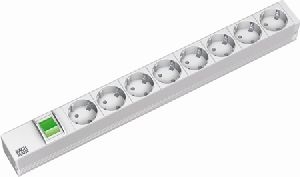Bachmann 333400 Bachmann 19" PDU Basic, Steckdosenleiste mit Schalter