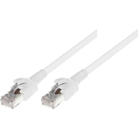 Dätwyler 653908 Dätwyler Patchkabel S/FTP, PiMF, Cat.6A, weiß, 1,0 m