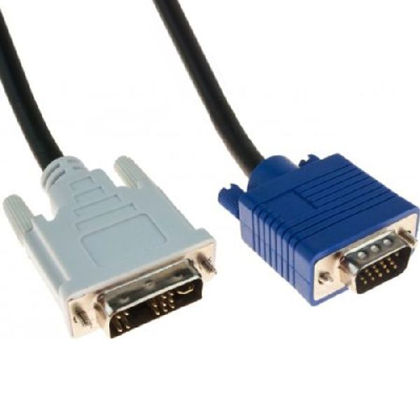 Exertis Connect 127731 DVI-A Monitorkabel, analog, 12+5pol DVI-A St./15pol HD D-Sub St., 10,0 m