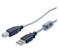 Exertis Connect 532535 USB 2.0 Premium Kabel, vergoldet, USB St. A / U