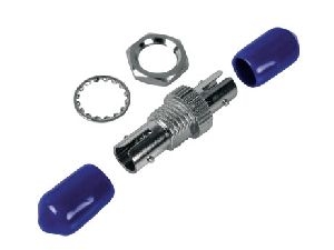 Tecline 996760 LWL Kupplung ST/ST, Simplex, Multimode, Metall-Gehäuse mit Keramik-Ferrule