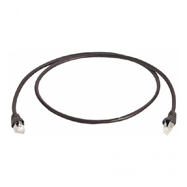 Telegärtner L00006A0054 Telegärtner Patchkabel Cat. 6A ISO/IEC, S/FTP (PiMF), halogenfrei, schwarz, 20,0 m