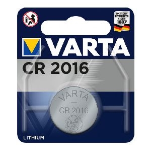 Varta 6016101401 VARTA Batterie Lithium, Knopfzelle, CR2016, 3V