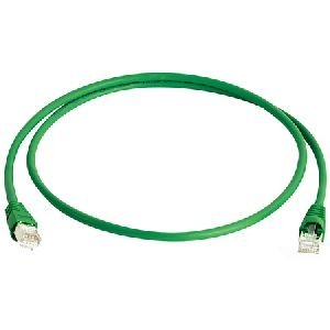 Telegärtner L00000A0082 / 100007974 Telegärtner Patchkabel Cat. 6A ISO/IEC, S/FTP (PiMF), halogenfrei, grün, 1,0 m