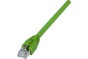 Exertis Connect 854298 Industrie-Patchkabel Cat. 6A, S/FTP (PiMF), ölbeständig, hochabriebfest, grün, 5,0 m