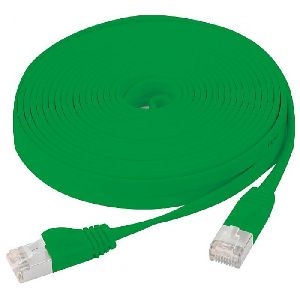 Exertis Connect 845186 Flachband Patchkabel Cat. 6, U/FTP, mit Rastnas