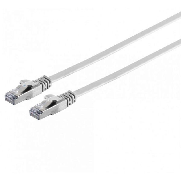 shiverpeaks BS75517-SLW shiverpeaks Flachband Patchkabel Cat. 6A, U/FTP, weiß, 7,5 m