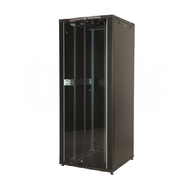 Ekivalan BEEA42U8080BL522 Ekivalan 19" Netzwerkschrank Eco, BEEA Serie, 42 HE, 800 x 800 mm, schwarz