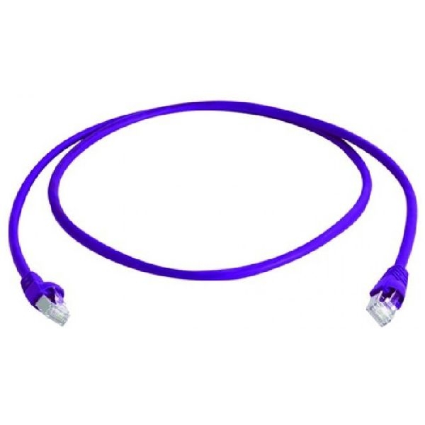 Telegärtner L00002A0195 / 100008499 Telegärtner Patchkabel Cat. 6A ISO/IEC, S/FTP (PiMF), halogenfrei, violett, 3,0 m