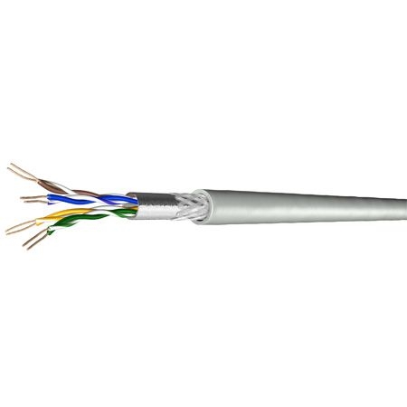 Draka 60011596 Draka Patchkabel UC300 HS26, Cat. 5e, SF/UTP, halogenfrei, grau, 100 m Ring