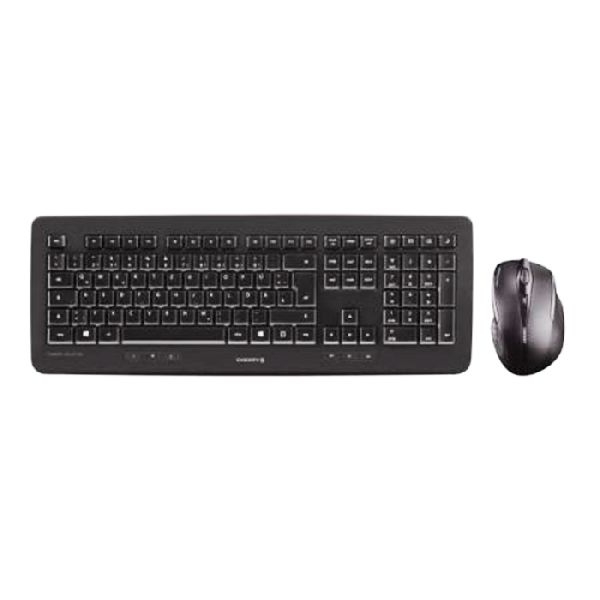 Cherry JD-0520DE-2 Cherry Tastatur-Maus Set DW 5100 Wireless Desktop, schwarz