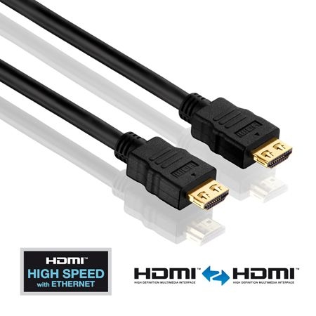 PureLink PI1000-005 PureLink PureInstall HDMI 1.4 High Speed Kabel, 4K, HDMI St. A/ HDMI St. A, 0,5 m