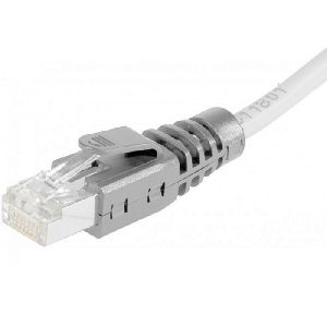 Exertis Connect 253011 Knickschutztülle für RJ45 Stecker, 10 Stück, grau