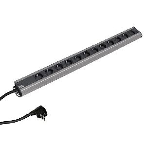 Bachmann 300.002 Bachmann Handwerkerleiste 12-fach, Schutzkontakt