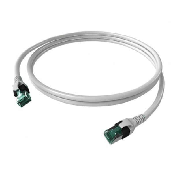 EasyLan CP1OWAWAW0100 EasyLan DualBoot Patchkabel Cat.6A (ISO/IEC), S/FTP, weiß, 10,0 m