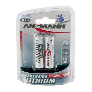 Ansmann 5021003 Ansmann Extreme Lithium Batterie, Mignon (AA), VE: 2 Stück
