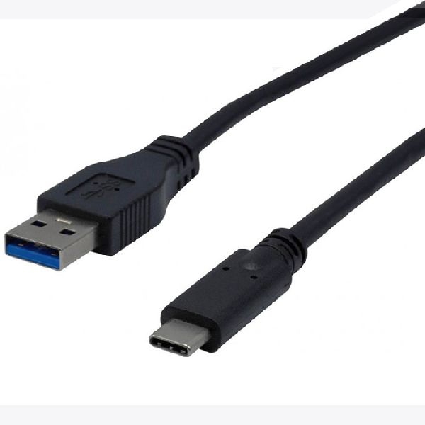 Exertis Connect 643745 Exertis Connect USB 3.2 Gen. 1 Kabel, bis 60 Watt, USB St. A/ USB St. C, schwarz, 5,0 m