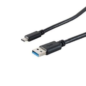 S-Conn 39910223 USB 3.1 Gen. 1 Kabel, USB St. A/ USB St. C. schwarz, 1,8 m