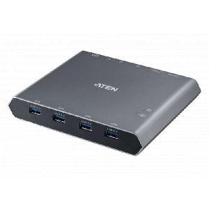 Aten US3311 ATEN 2-Port 4K DisplayPort USB-C KVM Dock Switch