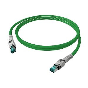 EasyLan CP1OGMSMS0010 EasyLan VarioBoot Patchkabel Cat.6A (ISO/IEC), winkelbar, S/FTP, grün, 1,0 m