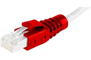Exertis Connect 253014 Knickschutztülle für RJ45 Stecker, 10 Stück, rot