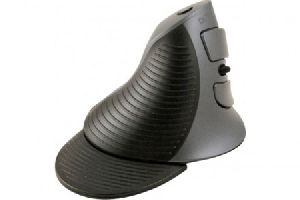 Exertis Connect 225123 Ergonomische vertikale Maus, für Rechtshänder, wireless, schwarz