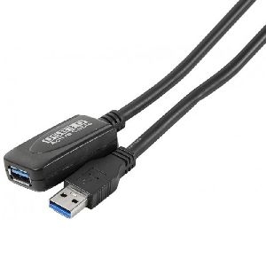 Exertis Connect 149254 Aktives USB 3.0 Verlängerungskabel mit Verstärker, USB St. A/ USB Bu. A , 5,0 m