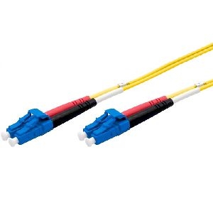 Ekivalan COZ008LCLC2SJ0010A Ekivalan LWL Duplex Patchkabel OS2, 9/125 µm, LC/LC, gelb, 1,0 m