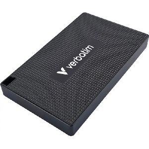Verbatim 32030 Verbatim Metal Mini SSD, USB 3.2 Gen 2, 512 GB, dunkelgrau
