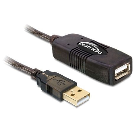 Delock 82689 DeLOCK USB 2.0 Verlängerungskabel, aktiv 15 m