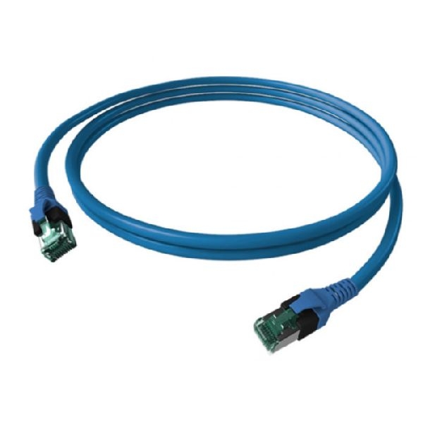 EasyLan CP1OBABAB0100 EasyLan DualBoot Patchkabel Cat.6A (ISO/IEC), S/FTP, blau, 10,0 m
