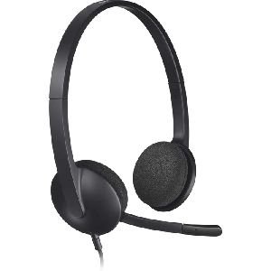 Logitech 981-000475 Logitech Stereo Headset H340, USB