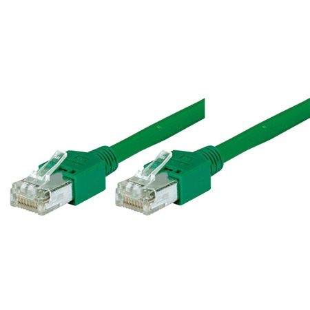 Tecline 71907G Tecline Patchkabel Cat. 5e, S/UTP, hochflexibel, grün, 7,5 m